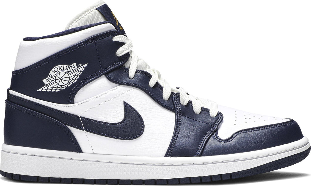 Air Jordan 1 Mid Obsidian