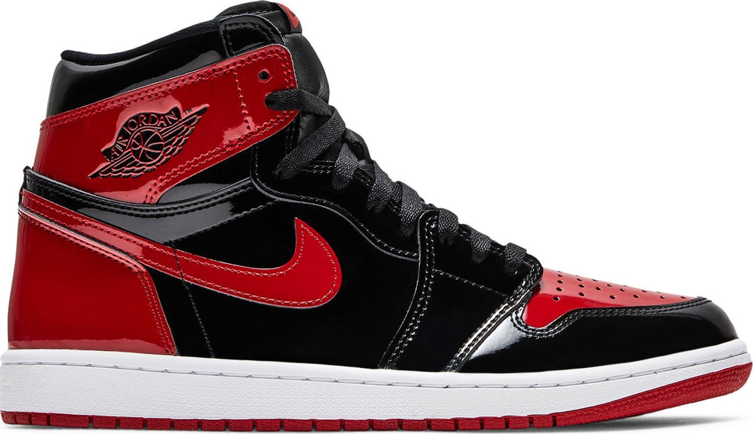 Air Jordan 1 High Patent Bred