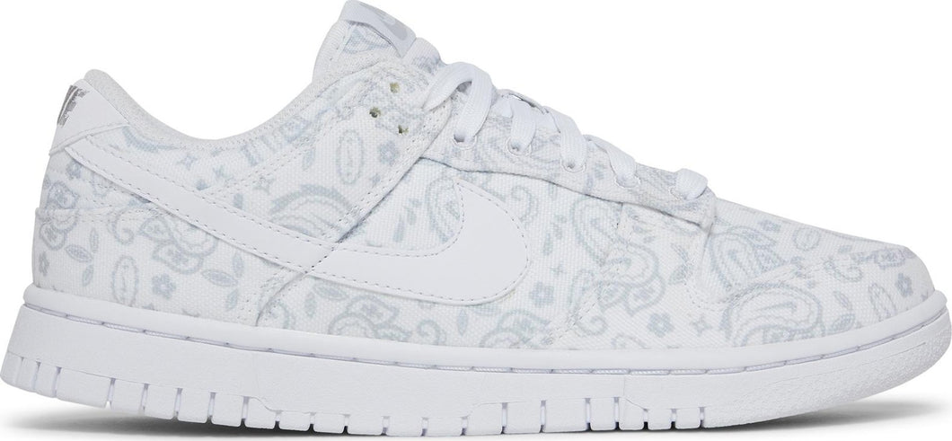 Nike Dunk Low Fog White Paisley